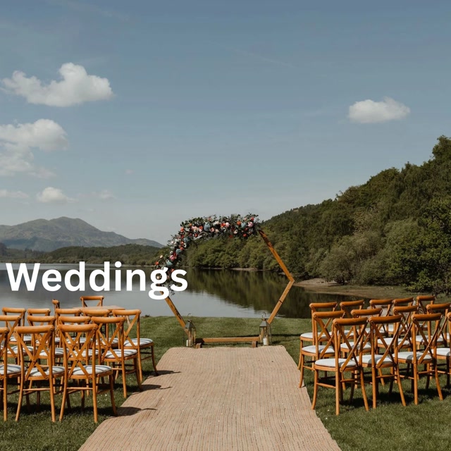 Weddings at Venachar Lochside